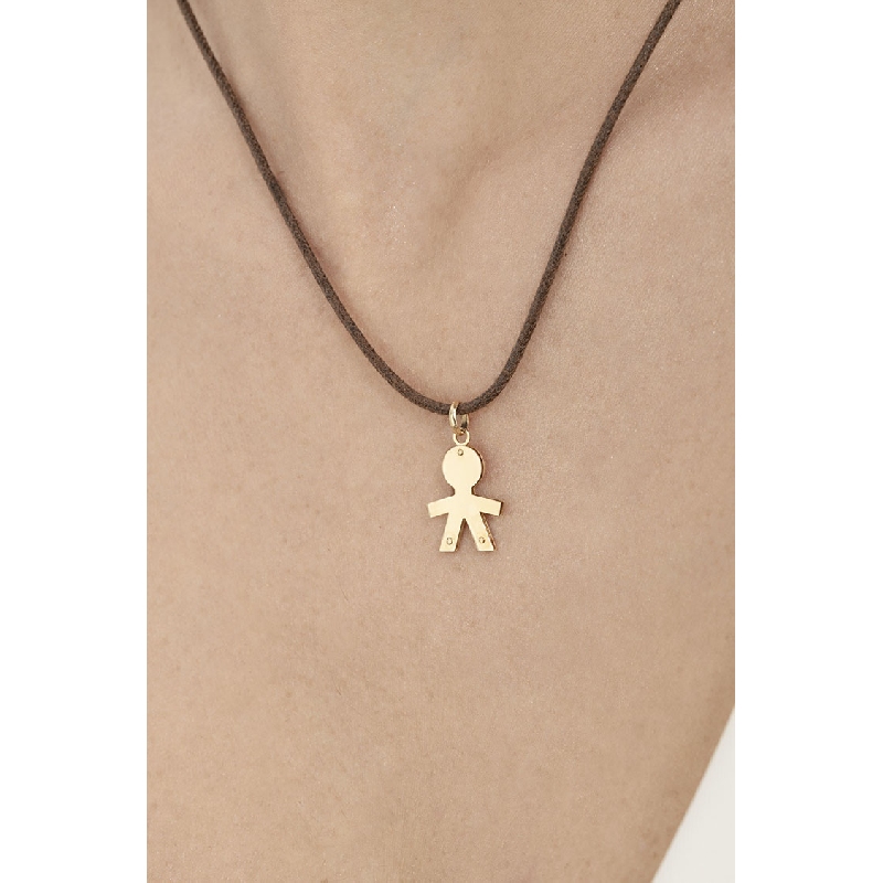 Pendentif Enfant en Or Jaune 18k