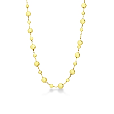 Collier en or jaune 18 carats avec perles