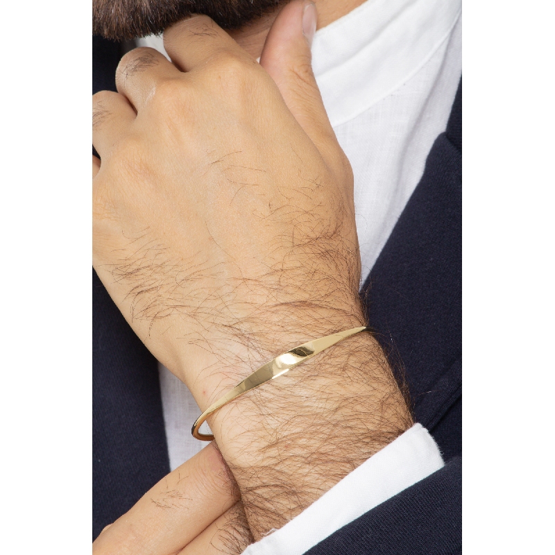 Bracelet rigide en or jaune 18 carats 