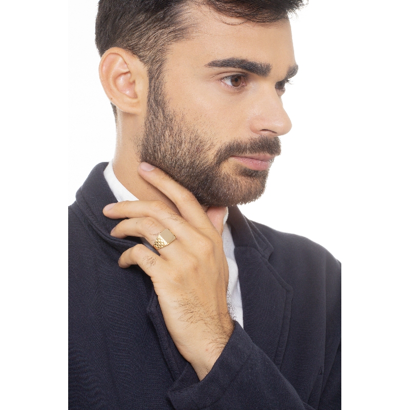 Chevalière pour Homme en Or 18 carats Chevalière pour Homme en Or 18 carats