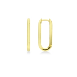Boucles d'oreilles en or jaune 18k