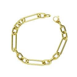 Bracelet en or jaune 18K  20 cm