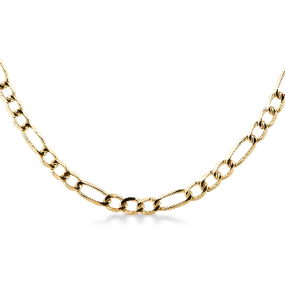Collier en or jaune 18K , 50 cm