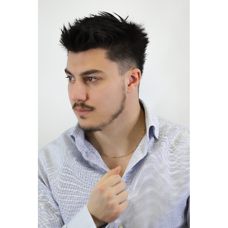 Collier en or jaune 18K , 50 cm Collier en or jaune 18K , 50 cm