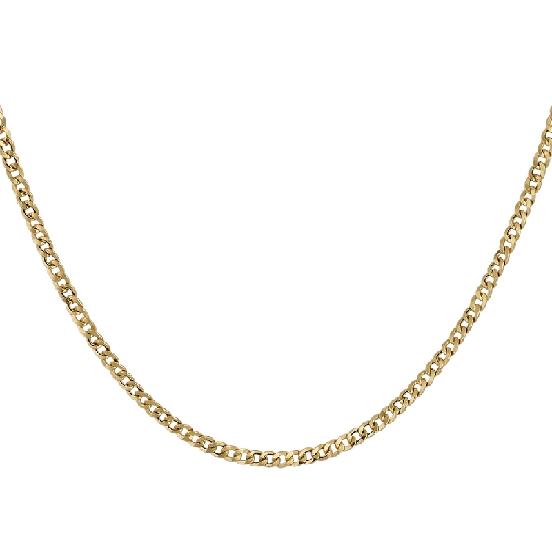 Chaîne en or jaune 18k, longueur 45 cm. Chaîne en or jaune 18k, longueur 45 cm.