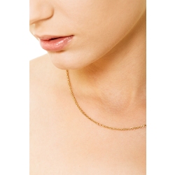 Chaîne en or jaune 18k, longueur 45 cm 2