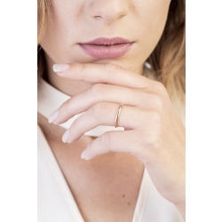 Alliance modèle Francesina en or rose 18k 2.20 mm 2