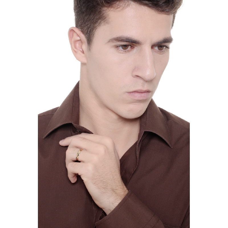 Alliance en or jaune 18 carats