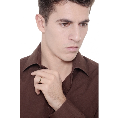 Alliance en or jaune 18 carats