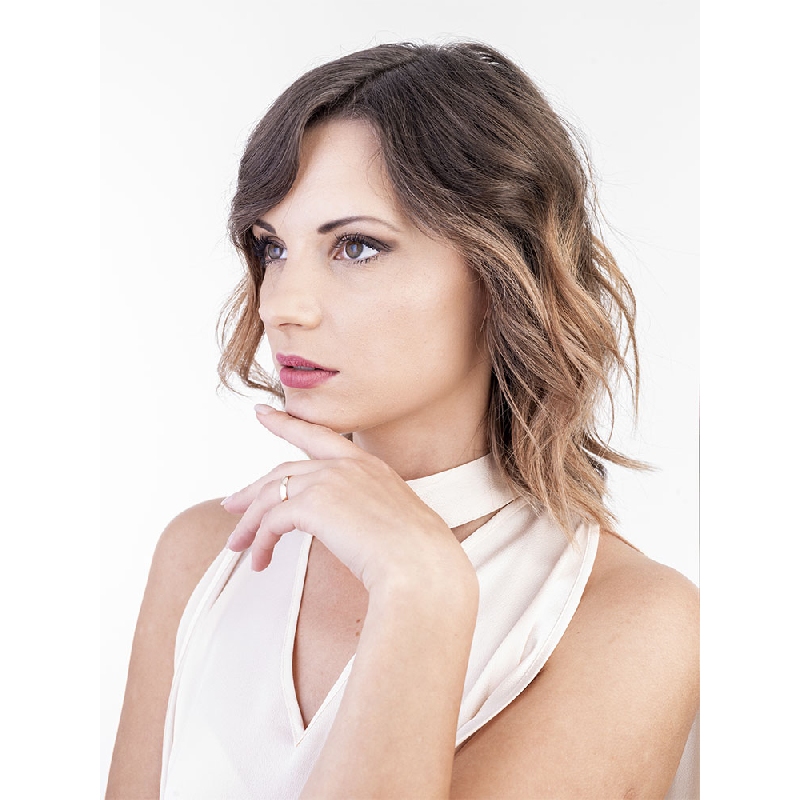 Alliance modèle Mantovana en or rose 18k 42 mm