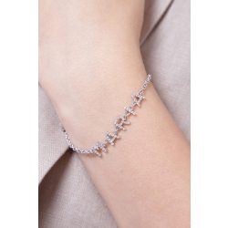 Bracelet personnalisé prénom  MARIA  en diamants  2