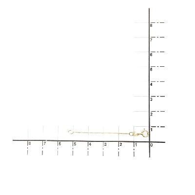 Extension de 5 cm pour collier en Or Jaune 18k.