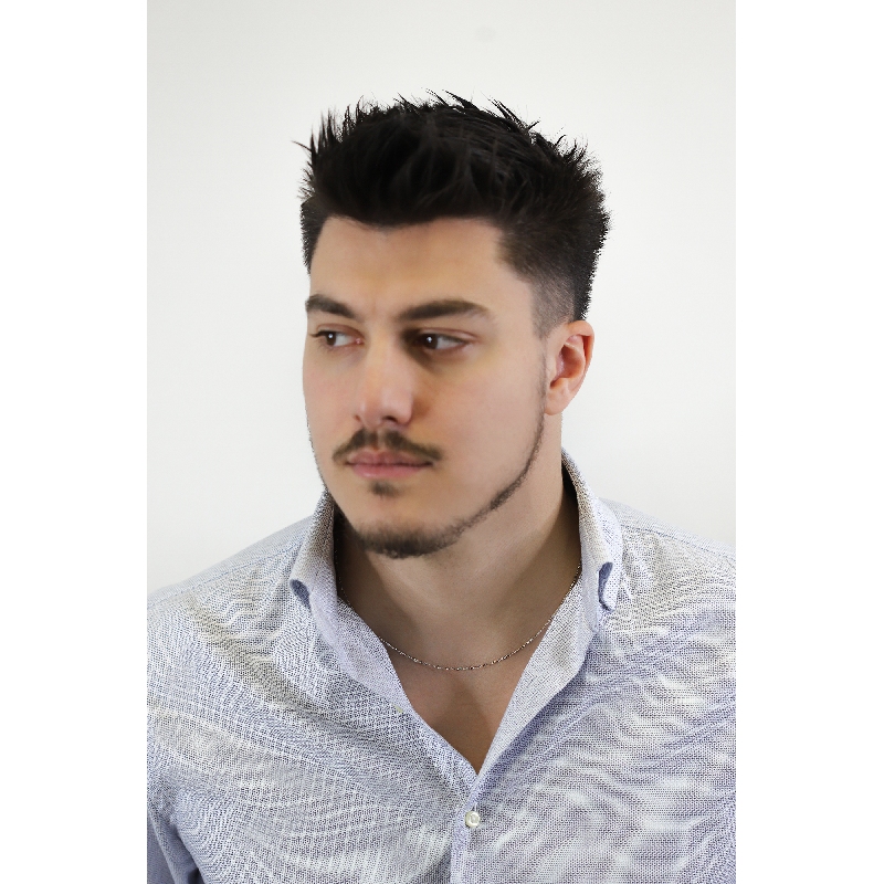 Collier diamanté en or blanc 18k 50 cm Collier diamanté en or blanc 18k 50 cm