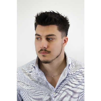 Collier diamanté en or blanc 18k 50 cm