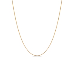 Chaîne en or jaune 18k, 45 cm.