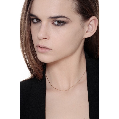 Chaîne vénitienne en or jaune 18 carats 40 cm