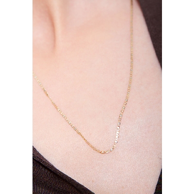 Collier en or jaune 750, 50 cm