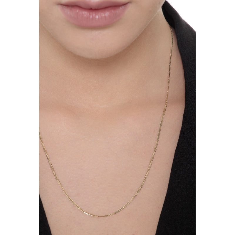 Collier en or jaune 18k, 50 cm Collier en or jaune 18k, 50 cm