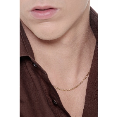 Chaîne pour homme en or jaune 18 carats