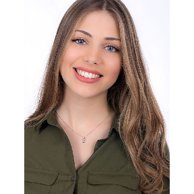 Collier or blanc 18k avec pendentif trilogy diamants 0.12 ct