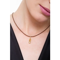 Ciondolo Scarpetta da danza in oro giallo 18k. 2