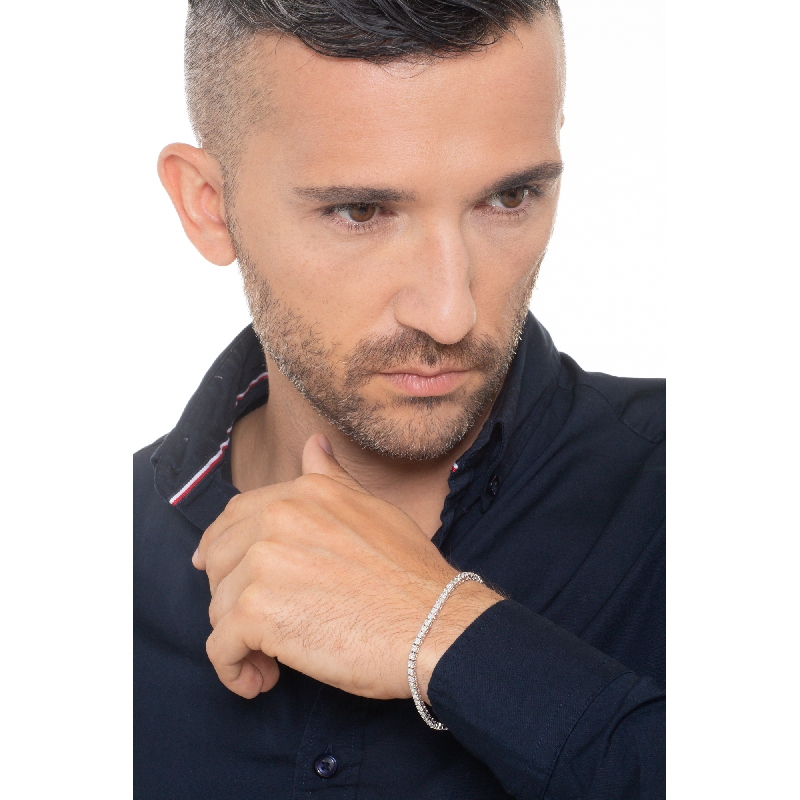 Bracelet tennis en or blanc 18k diamants Bracelet tennis en or blanc 18k diamants