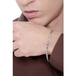 Bracelet segmenté en or blanc 18k 2