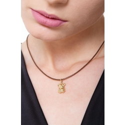 Pendentif Ourson en or jaune 18k 2