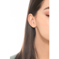 Boucles d’oreilles en or jaune 18k petit chien 2