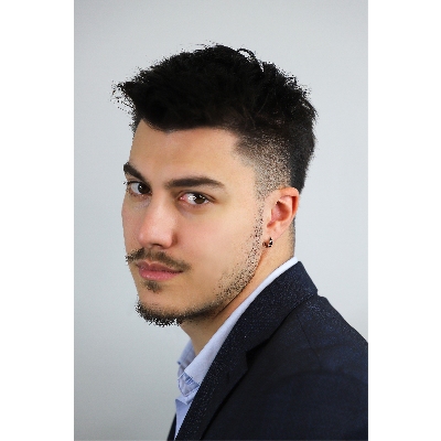 Créole en or blanc 18 carats avec diamants