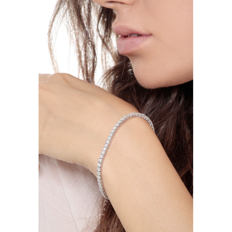 Bracelet rivière de diamants or 750 Bracelet rivière de diamants or 750