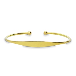 Bracelet rigide en or jaune 18 carats