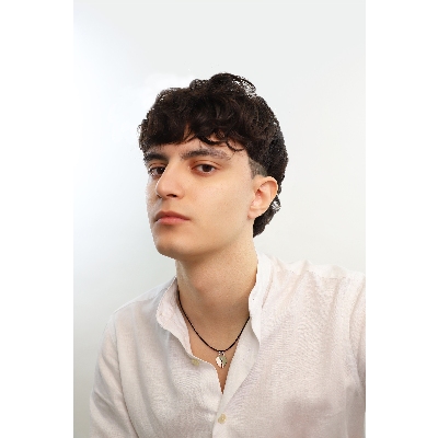 Pendentif cœur divisible en or blanc 18k, 1,5 cm.