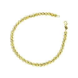 Bracelet en or jaune 18 carats