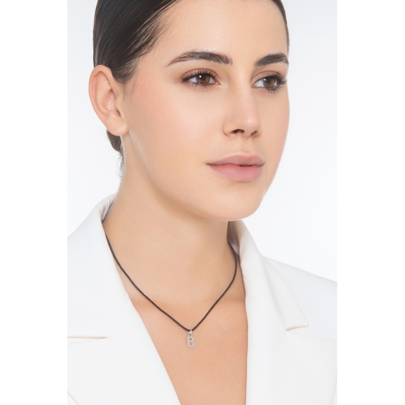 Pendentif avec initiale B 18 carats Pendentif avec initiale B 18 carats