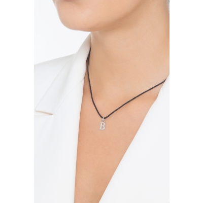 Pendentif avec initiale B 18 carats