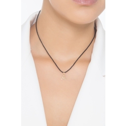 Pendentif lettre initiale A en or jaune 18 carat 2