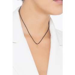 Pendentif avec la lettre initiale D en or jaune 18 carats 2