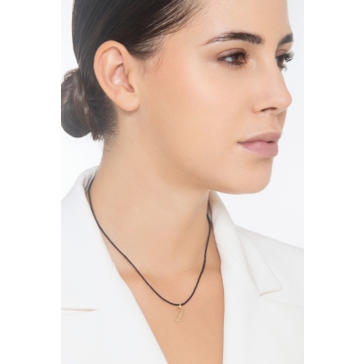 Pendentif avec initiale L en or jaune 18