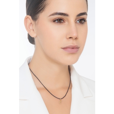 Pendentif avec initiale Q Or jaune 18 carats