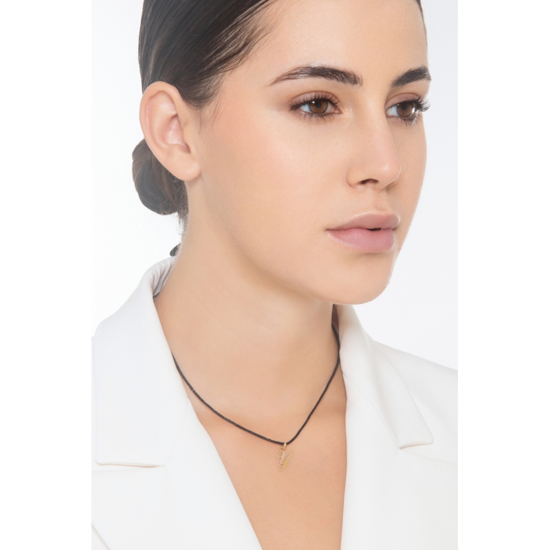Pendentif avec initiale Y Or jaune 18 carats Pendentif avec initiale Y Or jaune 18 carats