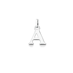 Pendentif avec lettre initiale A en majuscule 