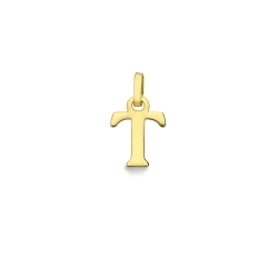 Pendentif avec lettre initiale T