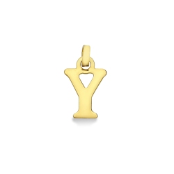 Pendentif avec lettre initiale Y