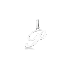 Pendentif avec lettre initiale P