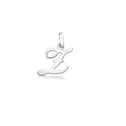Pendentif avec la lettre Z en or blanc 18