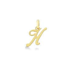Pendentif avec lettre initiale H
