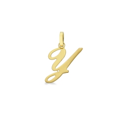 Pendentif avec initiale Y Or jaune 18 carats