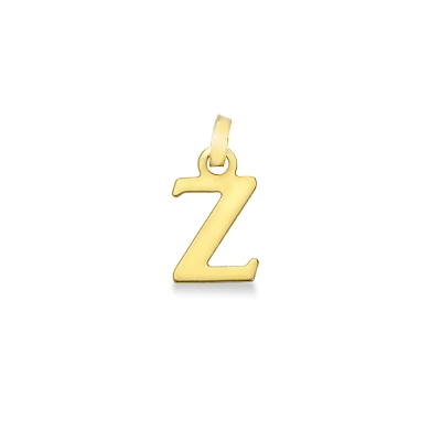 Pendentif avec lettre initiale Z