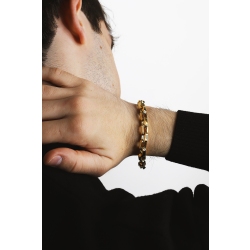 Bracelet chaîne en or jaune 18k, 21 cm 2